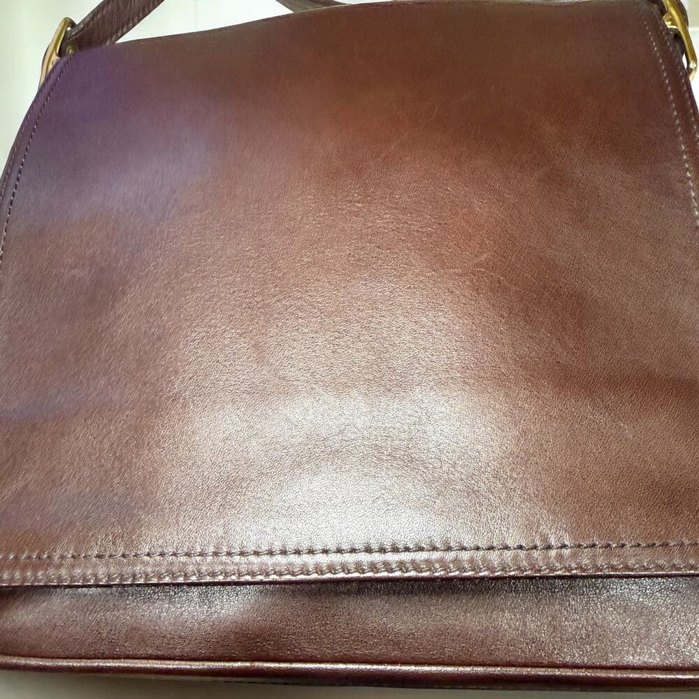 Vintage Coach 9829 Monterey Flap Crossbody Bag - Picture 12 of 14